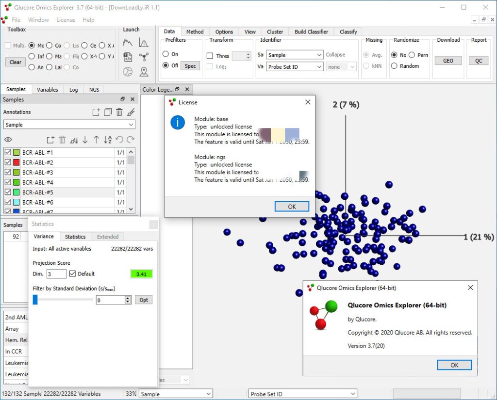 Qlucore Omics Explorer 3.8 Cracked