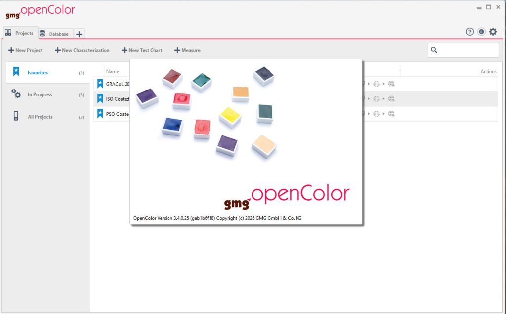 GMG OpenColor 3.4 and GMG ColorPlugin 2.2