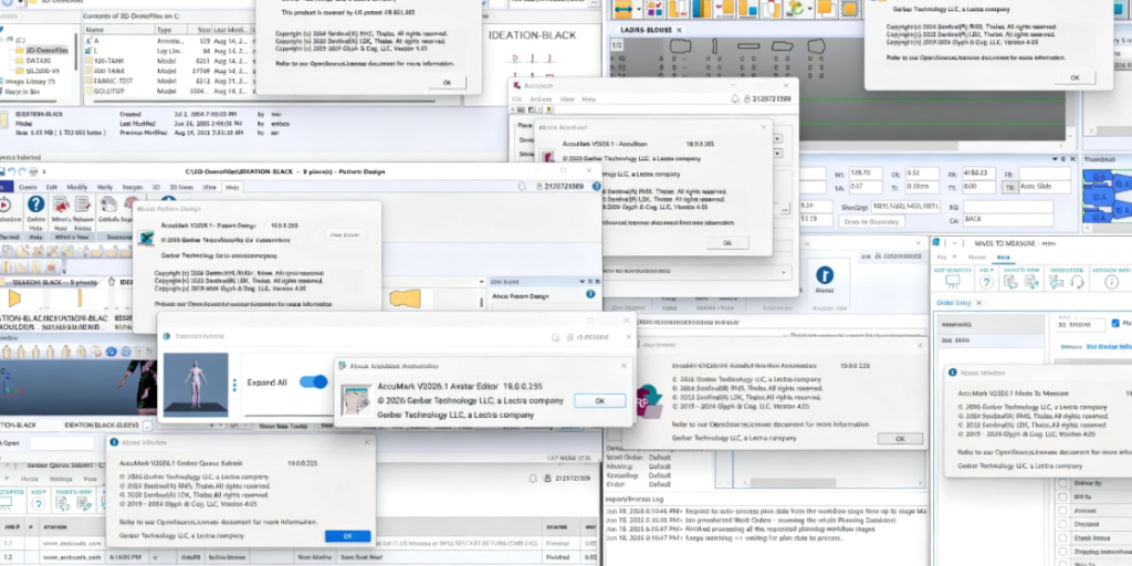 Gerber Accumark 2026.1 V19.0.0.255 Full Pack (Accumark_Accunest_Accupaln_Accuscan_Mtm With 3D)